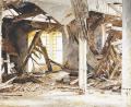Bild: Wolfram Schmidt/exb
"Knusperflocke", Öl auf Leinwand, ist mit 280 cm die größte Arbeit in der Ausstellung, die es im Februar in Amberg zu sehen gibt.
