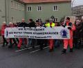 Archivbild: as
Knapp 5000 Menschen gingen im Januar für den Erhalt des Akutkrankenhauses Tirschenreuth in der bisherigen Form auf die Straße, an der Spitze viele Notärzte. Beim Treffen am Dienstag in München stellte sich heraus, dass die ganzen Bemühungen von vornherein keine Chance auf Erfolg hatten.