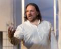 Bild: Daniel Werner
Bernhard Neumann bestreitet als Judas 65 Minuten lang einen Theatermonolog, bei dem sich alles um die Rolle des Judas als Bösewicht oder nicht dreht.