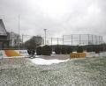 Bild: bjp
Die Erneuerung des Hartplatzes und ein stufenfreier Zugang zum Sportheim stehen an vorderster Stelle im Plan für eine Modernisierung der Trabitzer Sportanlage.