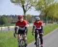 Bild: Krones
Markus Burgenmeister (links) tritt ordentlich in die Pedale.