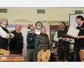 Bild: Erhardt Cramer, Bergwacht Amberg/exb
Die Bergwacht Amberg ehrte während der Jubiläumsfeier einige Mitglieder (von links): Norbert Arnold, Erhard Cramer, Josef Ries, Fritz Fraas, Markus Arnold und Michael Junge.