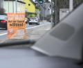 Archivbild: Gabi Schönberger
In Ausnahmefällen dürfen künftig auch an Verkehrszeichen (des ruhenden Verkehrs) Wahlplakate angebracht werden. Weiden hat seine Plakatierungsverordnung angepasst.