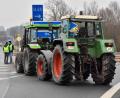 Bild: Stephan Huber
Diese Auffahrt ist gesperrt. Am Mittwoch blockierten die Bauern zeitweise die Zufahrten zur Autobahn A6, um auf ihre Anliegen aufmerksam zu machen.