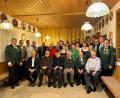 Bild: Schützenverein Tell Hundsbach/exb
Langjährige und verdiente Mitglieder zeichnete der Schützenvereins Tell Hundsbach aus.