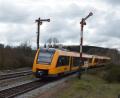 Bild: Benkhardt
Es gibt neue Planungen zu der Elektrifizierung der Bahnstrecke Hof-Regensburg. Bei Krummennaab und Reuth soll ein Teil der Strecke umgebaut und verkürzt werden.