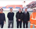 Bild: Stadt Tirschenreuth/exb
Bürgermeister Franz Stahl (Zweiter von rechts) wurde bei der Verabschiedung von Johann Beer (Mitte) von Bauhofleiter Reinhard Legat, Leiter der Hauptverwaltung Markus Bergauer und Personalratsvorsitzendem Karl Bayreuther (von links) begleitet.