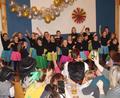 Bild: Hans Schlosser/exb
Die Auftritte der „New Generation Kids“ sorgen für viel Stimmung beim Kinderfasching des Gartenbauvereins Hobby Rancher Weihern.