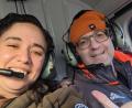 Bild: Zach/exb
Ein Ausflug für ihn und seine Frau Nicole: Das hat sich Markus Zach mit dem Helikopterflug ebenfalls gewünscht.