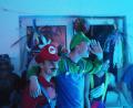 Bild: lum
Bei der Kostümprämierung beim Fasching in Wildenreuth buhlen Mario und Luigi um den Applaus des Publikums.