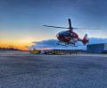 Bild: DRF Luftrettung
Der in Weiden stationierte Hubschrauber der DRF Luftrettung war 2023 sehr gefragt.