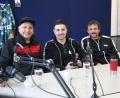 Bild: olr
Rob, Joe und Michl von "The Busters" zu Gast beim Podcast "Kulturkiosk".