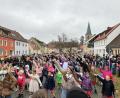 Bild: Knobloch
SV Grafenwöhr Tanzen machte den Marktplatz zur Tanzfläche.