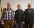 Bild: bk
Die Säulen des Sängerkreises (von links) Richard Waldmann, Gerhard Huber und Karl Herrmann.