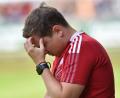 Archivbild: A. Schwarzmeier
Das 1:8 gegen die SpVgg SV Weiden hat bei Luhe-Wildenaus Trainer Klaus Moucha Spuren hinterlassen. Er fordert gegen den SV Mitterteich Wiedergutmachung.