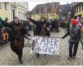 Bild: wro
Den Käferbefall in Waldeck thematisierte eine Fußgruppe aus Guttenberg.