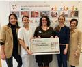 Bild: Kliniken Nordoberpfalz, Michael Reindl/exb
Das Team des Bunten Kreises Nordoberpfalz um Grit Mediger (links), Marina Luttels (Mitte) und Anja Schricker (rechts) freuen sich über die Spenden des Ladies‘ Circle durch Lena Meier (Zweite von links) und Präsidentin Daniela Bielefeldt (Zweite von rechts).