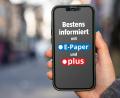 Bildmontage: Fröhler, Laura
Mit dem E-Paper und OnetzPlus sind Leserinnen und Leser immer bestens informiert.