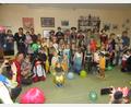 Bild: Lothar Siller/exb
In der ehemaligen Schule in Schloppach stieg am Rosenmontag ein Kinderfasching.