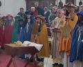Bild: lgc
Auch heuer übernahmen es wieder die Ministranten als Sternsinger durch die Pfarrei zu ziehen.