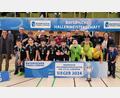 Bild: BFV
Die C-Junioren des TSV München-Milbertshofen jubeln über den Turniersieg bei der bayerischen Futsal-Meisterschaft.