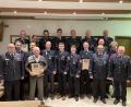 Bild: FFW Friedersreuth
Die Feuerwehr Friedersreuth zeichnet viele langjährige Mitglieder aus.