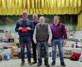 Bild: VfB Thanhausen/exb
Siegerehrung beim Preisschafkopf des VfB Thanhausen. Im Bild (von links): Hubert Putz, Vorsitzender Josef Hubmann, Heinrich Schiffl und Bernhard Schedl.