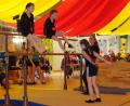 Bild: hm
Die Turnkinder der Spielvereinigung Pfreimd sorgen mit ihrer Einlage für Abwechslung beim Vereinsball.