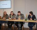 Bild: bjp
Auf ein erfolgreiches Vereinsjahr der Zessauer "Eichenlaub"-Schützengesellschaft blickten Vize-Schützenmeister Fabian Bäumler (Zweiter von rechts), die Jugendleiterinnen Anna-Maria und Magdalena Wittmann (von links) und Schatzmeisterin Birgit Wegmann zurück.