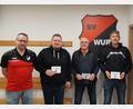 Bild: tok
Vorsitzender Andreas Fütterer, Bastian Reiser, Franz Witt und Harald Franz (von links).