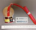 Bild: Bundespolizei Waldsassen/exb
Zwei Brüder wollten diese Kugelbombe mit enormer Sprengwirkung und mehrere Waffen nach Deutschland schmuggeln.