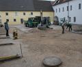 Bild: pop
Die Arbeiten für den Parkplatz vor dem Hammerschloss haben begonnen.