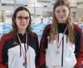 Bild: rbg
Thüringer Langstreckenmeister sind seit vergangenem Wochenende die beiden TSC- Schwimmerinnen Milena Franz (400m Freistil Jugend A) und Marlene Züllich (400m Lagen und 800m Freistil Juniorinnen).