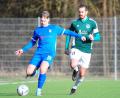 Archivbild: Schrems
Der SV Mitterteich startet mit dem Heimspiel gegen den FC Eintracht Münchberg in die Restrunde der Landesliga Nordost. Vor einer Woche (Szene) verloren die Stiftländer (rechts Marco Kießling) das Pokalspiel gegen Münchberg mit 1:4.