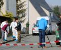 Archivbild: Herda
Am Weinbühl in Grafenwöhr suchen Ermittler nach dem Überall spuren.