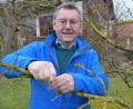 Bild: bö
Viel Freizeit verbringt er in seinem Garten. Aus dem ehemaligen Bürgermeister Josef Gilch ist ein begeisterter Apfelsortensammler geworden. Am Sonntag, 3. März feiert er seinen 65. Geburtstag.