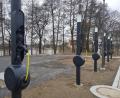 Bild: Benkhardt
Die neuen Ladesäulen auf dem Parkplatz beim Landratsamt.