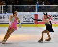 Bild: Petra Hartl
Schaulaufen der ESC Eiskunstlaufabteilung Amberg, hier Marie Schnellinger & Marie Pommer in Aktion.