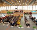 Bild: gsp
Auf dem Siegertreppchen standen bei der nordbayerischen U16-Meisterschaft drei fränkische Teams.