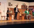 Bild: kro
Um die "Extrawurst" stritten die Schauspieler Johannes Aichinger, Jens Ulrich Seffen, Sascha Weinstein, Berkay Cetin und Claudia Lohmann (von links).