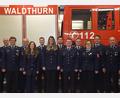 Bild: fla
Die neu gewählte Vorstandschaft der Feuerwehr Waldthurn mit Vorstand Valentin Reil (Fünfter von rechts) und seiner Stellvertreterin Kerstin Wittmann (Siebte von rechts)