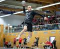 Bild: Günter Uschold
HSG-Linksaußen Peter Kemptner stellt sich in Erlangen auf ein intensives Spiel ein.