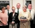 Bild: rgr
Der „Falkenhorst“-Vorstand (von links): Matthias Werner, Benedict Schmidt, Monja Hochmuth, Christopher Dotzler, Christina Lösch, Stefan Brändl, Elisabeth Werner, Josef Schönberger, Gerhard Mark (Stadtverband) und Emil Bergler.