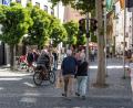 Archivbild: Lukas Meister
In der Weidener Fußgängerzone wird ab dem 11. März gebaut. Fußgänger können die Baustelle jedoch passieren.
