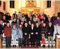Bild: Doris Rösch/exb
24 Paare, die zwischen 20 und 60 Jahre verheiratet sind, feierten gemeinsam in einem Gottesdienst Jubiläum.