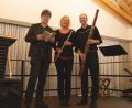 Bild: Monika Renda/exb
Ein Opernabend der anderen Art findet im Saal des Gasthof Burkhard mit Rolf Stemmle sowie den Musikern Susanne Hoffmann und Benedikt Dreher statt.