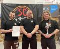 Bild: bim
Die Amberger Powerlifter sind mit Platz drei in der bayerischen Kraftdreikampfliga zufrieden.