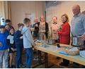 Bild: gis/exb
Das Fastensuppen-Essen im Pfarrsaal in Fichtelberg kam gut an.
