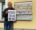 Bild: Andreas Ascherl
Achim Hüttner vor dem Amberger Kunstkasten. Innerhalb von knapp zwei Jahren hat er rund 9000 Euro an Spenden erwirtschaftet.