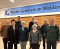 Bild: Veit Wagner/Freunde des Kepler-Gymnasiums/exb
Fast alle Mitglieder des Vorstands des Fördervereins am Kepler-Gymnasium wollen sich nochmals engagieren, allerdings nur noch für ein Jahr (von links): Veit Wagner, Petra Vorsatz, Georg Kreiner, Sigrid Bloch, Norbert Ziegler, Lisa Taller, Burkhard Röhlinger, Richard Melzner und Johann Walz.